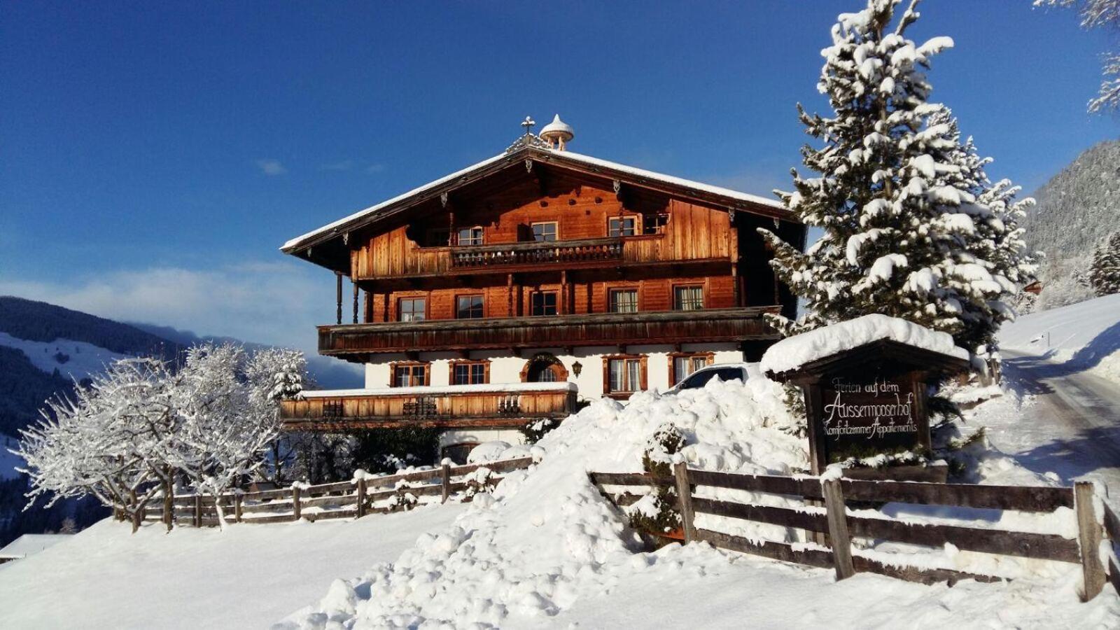 Aussermoos-Zuhaus Alpbach Buitenkant foto