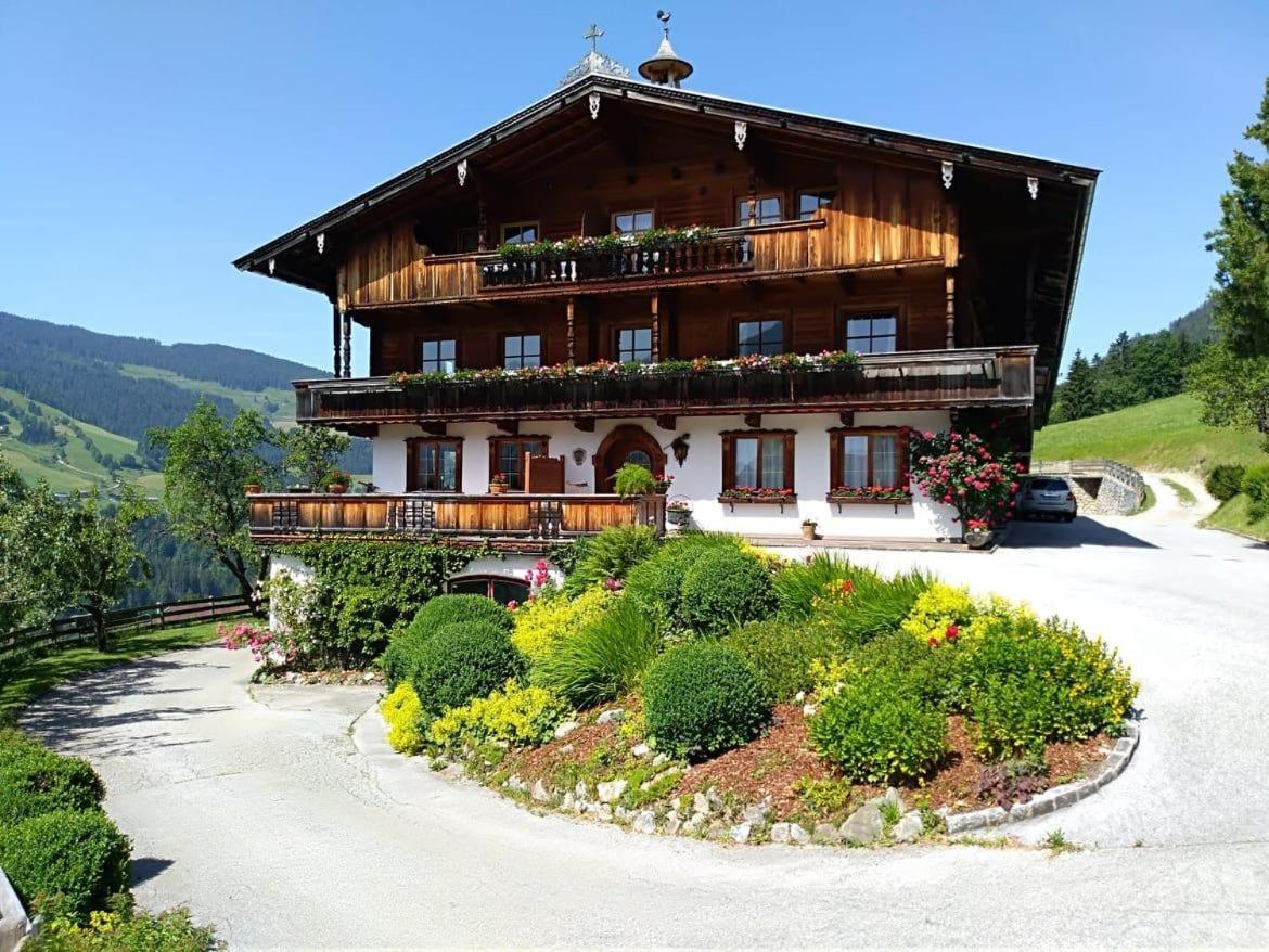 Aussermoos-Zuhaus Alpbach Buitenkant foto