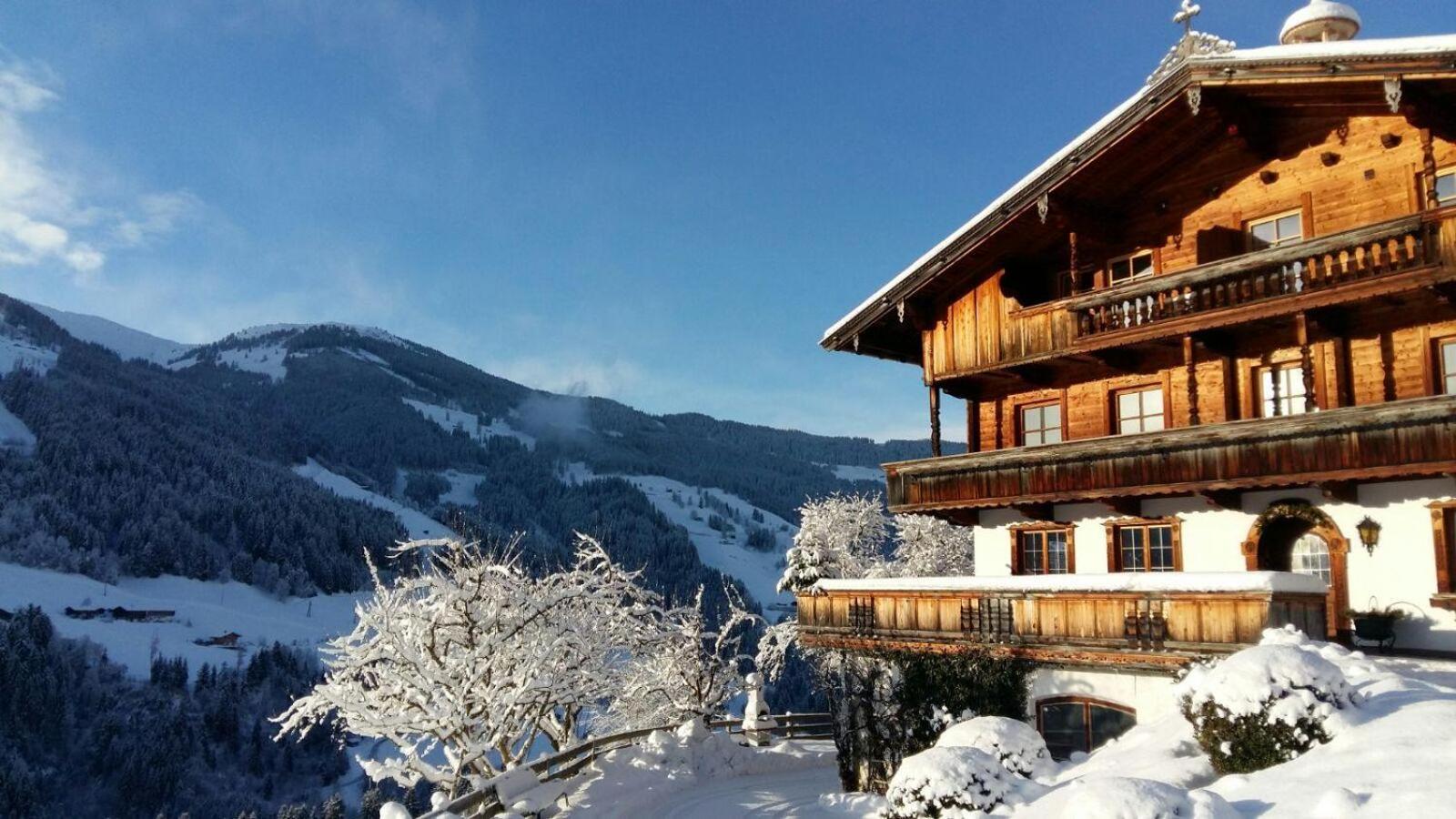 Aussermoos-Zuhaus Alpbach Buitenkant foto